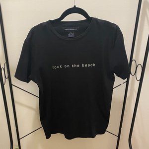 FCUK Black T-Shirt Large